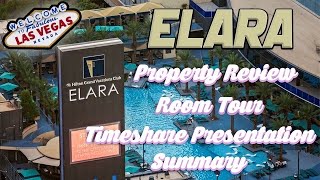 Elara A Hilton Grand Vacations Club Resort  1 Bedroom King Suite  Timeshare Presentation [upl. by Sorcim]