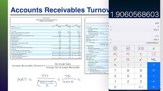 Financial Statement Analysis Receivables [upl. by Bennie]