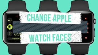 How to change apple watch face series 3 [upl. by Leonora]