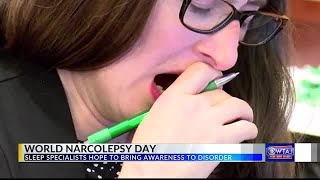 Sleep specialists raise awareness for World Narcolepsy Day [upl. by Yddeg]