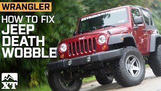 How to Survive and Fix Jeep Wrangler Death Wobble  What Is Death Wobble [upl. by Chavez]