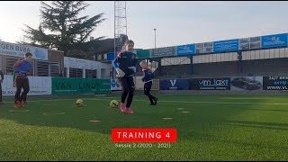 Keeperstraining 4 Sessie 2 Seizoen 2020  2021 [upl. by Ganley]