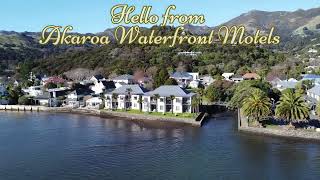 quotRelax by the Waters Edge at Our Akaroa Harbour Motel  Ultimate Waterfront Getawayquot [upl. by Edia]