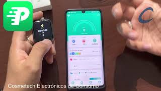 manual para configuración smartwatch y68 app fitpro [upl. by Corneille42]