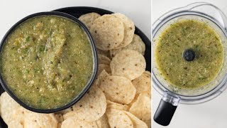 Salsa Verde Tomatillo Salsa [upl. by Edythe]