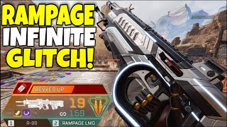 The Infinite Charge Rampage Glitch Still Works After Patch  Apex Legends [upl. by Akzseinga]