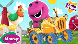 Down on Grandpas Farm  Barney Nursery Rhymes and Kids Songs [upl. by Ehav627]