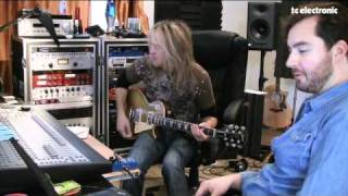 Doug Aldrich creates a TonePrint for TC Electronics Flashback Delay amp Looper [upl. by Humpage]