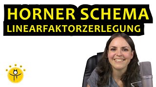 HORNER SCHEMA 4 Grades – Linearfaktorzerlegung Nullstellen [upl. by Anomar]