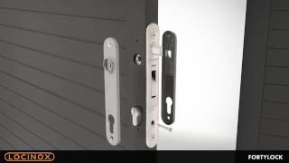 Installation serrure FORTYLOCK  LOCINOX [upl. by Bik]