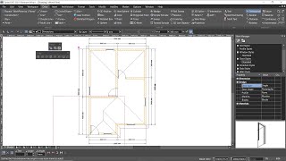 TurboCAD 2021 Architecture Tools Floor Plan Tutorial For Beginner COMPLETE [upl. by Hceicjow155]