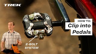 How To Clip Into Your Pedals 2Bolt [upl. by Maye]