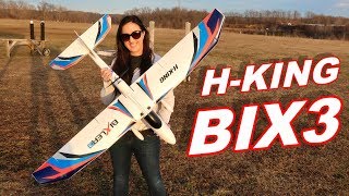 HobbyKing Bix3  Great Beginner RC Plane  TheRcSaylors [upl. by Nhguaval510]