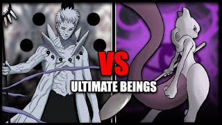 Obito vs Mewtwo  Battle of Perfection [upl. by Annaiv439]