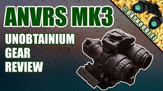 Unobtainium Gear ANVRS MK3 Night Vision POV camera review [upl. by Haduhey]