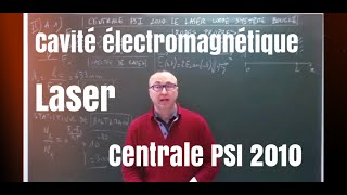 Electromagnétisme Corrigé extrait Centrale PSI 2010 [upl. by Farrow766]