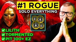 Best Rogue with Minimal Gear to SOLO Anything  Season 4 Diablo 4 Guides [upl. by Fitton]