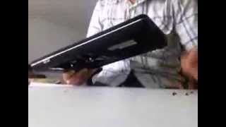 Compaq Presario CQ60 disassemble and assemble part 1 [upl. by Norrad]