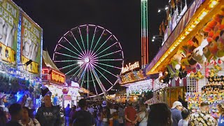 State Fair Meadowlands 2022 Carnival Rides Midway OnRides [upl. by Nioe]