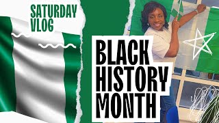 A weekend in my life  Celebrating the Black History Month [upl. by Hanikas]