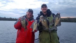 Sight Fishing Crappies Northern Wisconsin [upl. by Nnylyahs950]