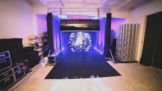 Airscreen interactive 75m2  Fog Screen Royalstar Events [upl. by Keary]