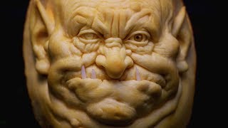 Watch Pumpkin Carving Master Ray Villafane Create Incredible JackOLanterns [upl. by Messab]