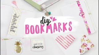 DIY Bookmarks  5 Different Ways [upl. by Aihsinyt]