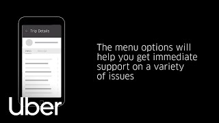 How To Contact Support  Uber Support  Uber [upl. by Cherey392]