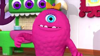 Monster Math Squad 112  A Muffin Mystery  Math Videos For Kids  HD  Learn Math [upl. by Nnire]