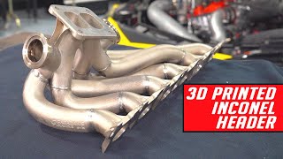 Turbo Manifold 3D Printed from Inconel Powder [upl. by Izogn]