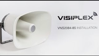 Visiplex VNS2084VNS2085 – PA Horn Speakers Installation [upl. by Aral]