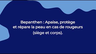 Les bienfaits de Bepanthen [upl. by Yrreiht808]