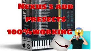 Nexus 3 add presets 100working [upl. by Fachini]