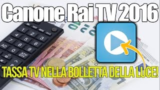 Canone Rai TV 2016 paga anche chi ha un videocitofono [upl. by Hgielyk201]