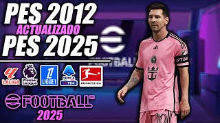 NUEVO PES 2012 Actualizado 2025 [upl. by Eisdnyl]