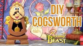 Disney DIY COGSWORTH BIG BEN from Beauty and the Beast [upl. by Elades642]