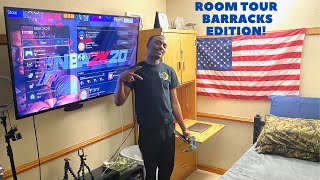 US Army Engineer Barracks Room Tour What its like to live in the barracksFort Campbell 🇺🇸 [upl. by Jade]