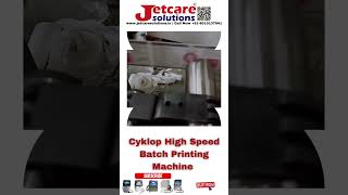 Cyklop High Speed Batch Printing Machine shorts ytshorts videojet cyklop batchprintingmachine [upl. by Oap893]