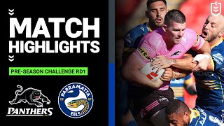 NRL PreSeason 2023  Penrith Panthers v Parramatta Eels  Match Highlights [upl. by Dionis]