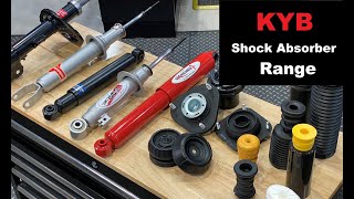 KYB Shock Absorber Range  Available at Repco [upl. by Kashden]