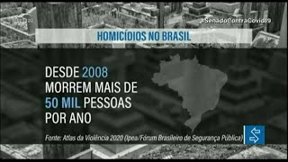 Proposta visa transparência e padronização nas estatísticas sobre elucidação de crimes [upl. by Annerahs]