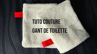 Tuto couture simple  gant de toilette [upl. by Animehliw]