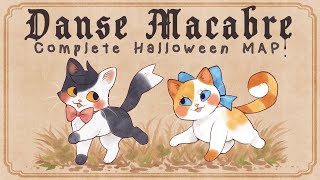 🦉 Danse Macabre 🦉 Warrior Cats Swiftpaw and Brightpaw COMPLETE HALLOWEEN MAP 🌹 [upl. by Shing]