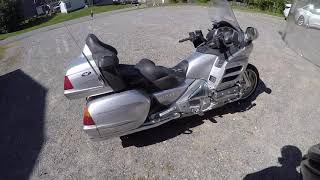 2005 Honda Goldwing Test Ride [upl. by Anerom]