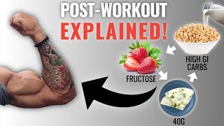 The Best ScienceBased Post Workout Meal To Build Muscle EAT THIS [upl. by Brendan358]