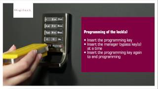 How to program a Digilock 4G Keypad Lock [upl. by Tnomed]