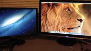 How to setup Dual Monitors on Mac Mini late 2012 [upl. by Alauqahs86]