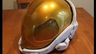 HALO EVA Helmet Prop Tutorial HD Lifesized HALO META helmet prop armor [upl. by Netti]