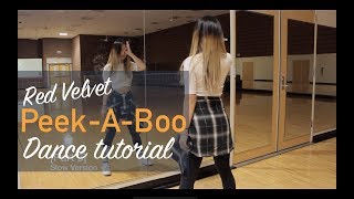 Red Velvet 레드벨벳 피카부 PeekABoo  Lisa Rhee Dance Tutorial [upl. by Krenek]